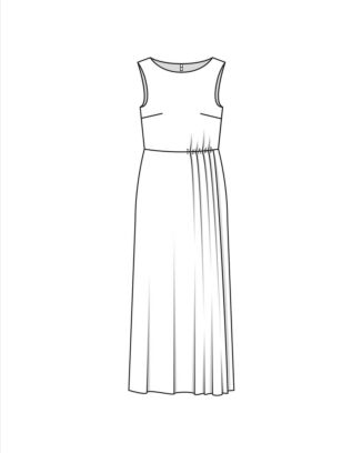 PDF-symönster - Burda 111 - Klänning - Dam