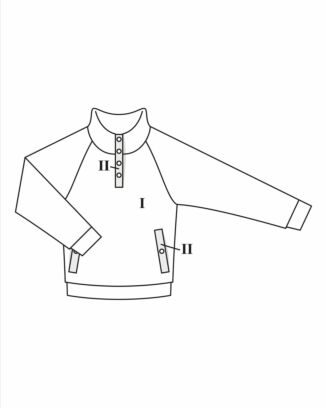 Stickad Herrsweatshirt 128 | Burda Style 09/23