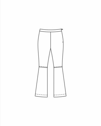 Casual utsvängda byxor 12/2023 #117B