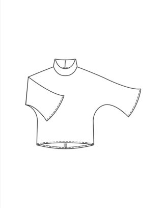 PDF-symönster - Burda 106 - Blus Tröja - Dam