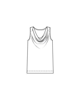 PDF-symönster - Burda 118 - Top - Dam