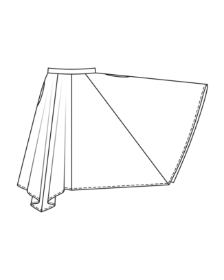 PDF-symönster - Burda 118 - Kjol - Dam