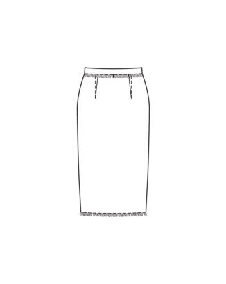 PDF-symönster - Burda 118 - Kjol - Dam