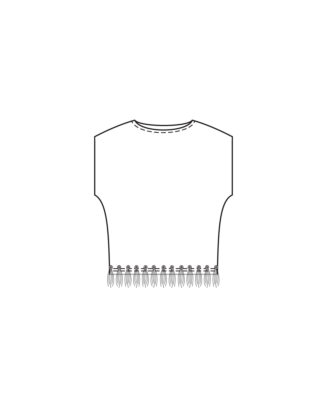 PDF-Symönster - Burda BS2504106 - T-shirt - Dam