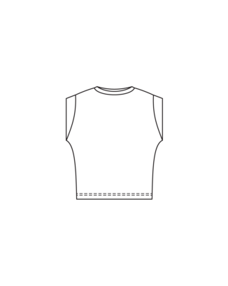 PDF-Symönster - Burda BS2504107 - T-shirt - Dam
