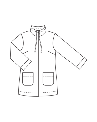PDF-Symönster - Burda BS2504112 - Parkas - Dam