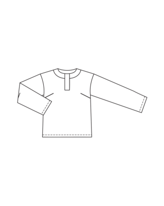 PDF-Symönster - Burda BS2504118 - Blus - Dam