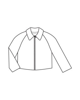 PDF-Symönster - Burda BS2504120 - Jacka  - Dam