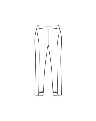 PDF-Symönster - Burda BS2507125 - Leggings - Dam
