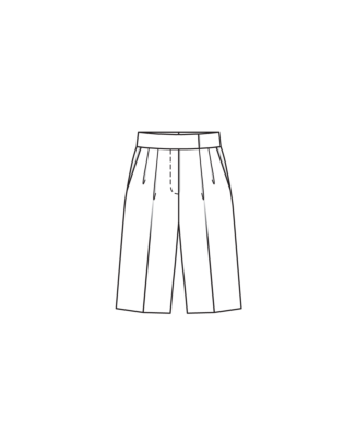 PDF-Symönster - Burda BS2508109 - Bermudashorts - Dam