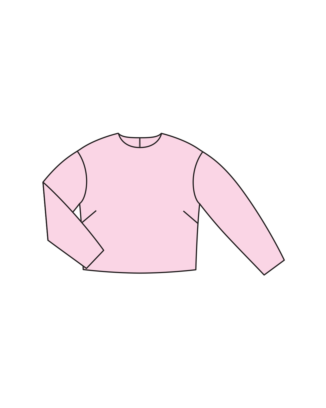 PDF-Symönster - Burda BS2509103 - Sweatshirts - Dam