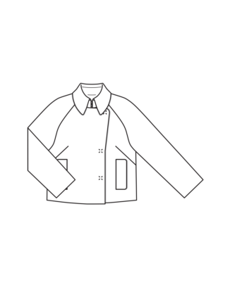 PDF-Symönster - Burda BS2509118 - Jacka - Dam