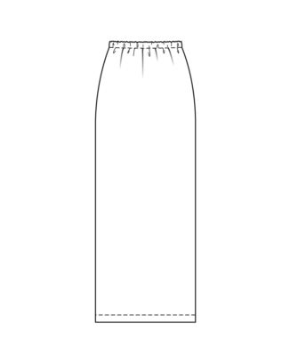 PDF-Symönster - Burda BS2510101 - Kjol - Dam