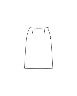 PDF-Symönster - Burda BS2510102 - Kjol - Dam