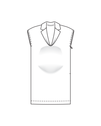 PDF-Symönster - Burda BS2510132 - mammaklänning - Dam