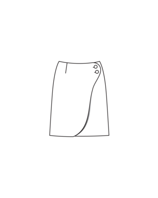 PDF-Symönster - Burda BS2511103 - Kjol - Dam