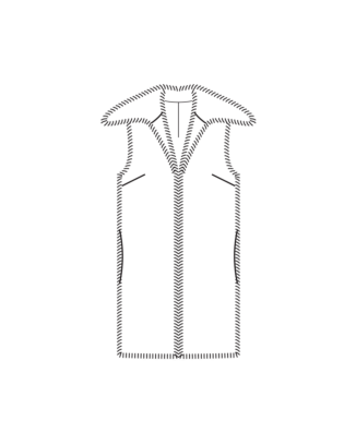 PDF-Symönster - Burda BS2511127 - Väst - Dam