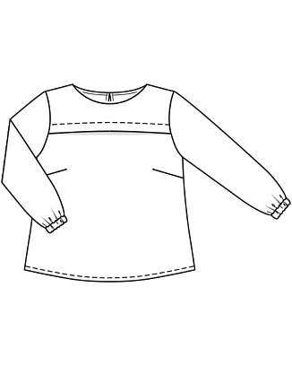 Skjortblus 01/2020 #123B