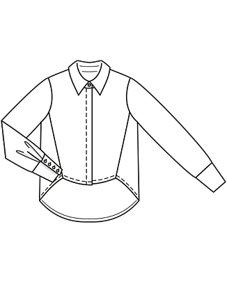 Blus med exotiskt tryck 02/2020 #111