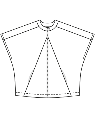 PDF-symönster - Burda BS - Blus Top - Dam