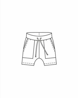 PDF-symönster - Burda BS2205131 - Byxa - Baby