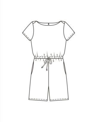 burda symönster damoverall 6004B 
