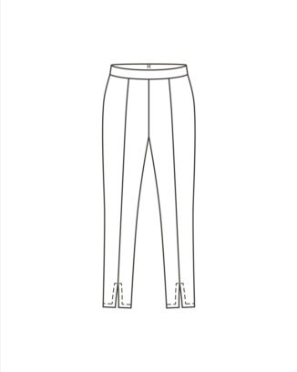 burda symönster damleggings i 7/8-längd 6025A 