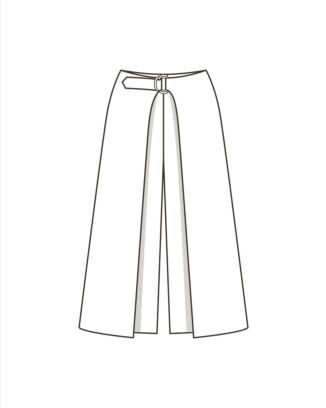 burda symönster dambyxor med tryckknappar 6032A 