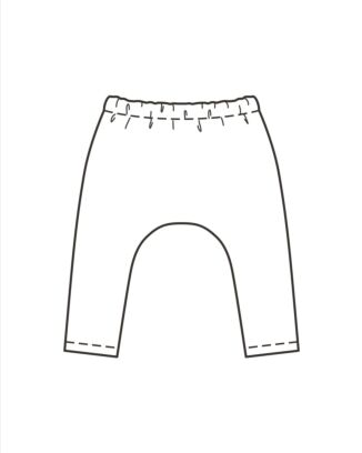 burda symönster baby barnbyxor