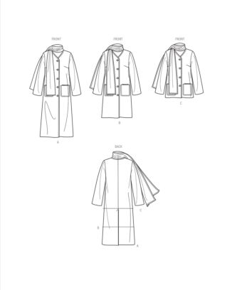 Simplicity Symönster damrockar #9685.D5 storlek 30-38