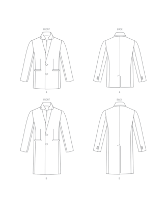 Vogue Symönster V1930MXX herrrock slim fit storlek 50-56