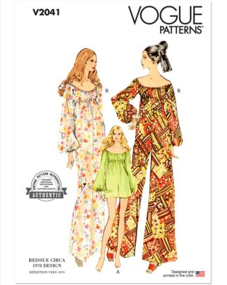 Vogue Patterns 2041 - Jumpsuit Vintage - Dam